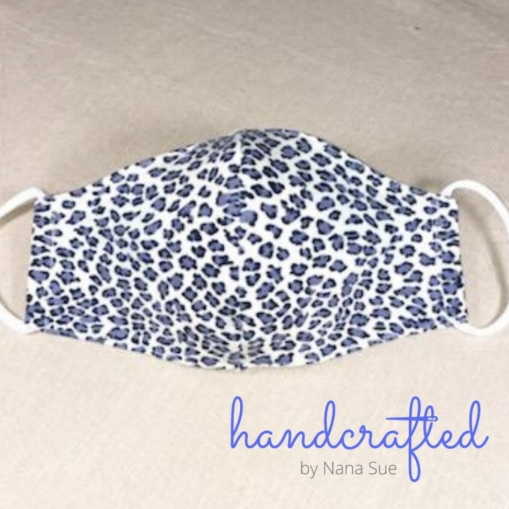 Blue Leopard mask